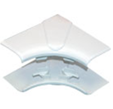 Угол внутренний переменный от 80град до 100град - для кабель-каналов DLP 35х80/105 - белый