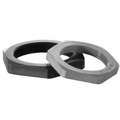 Гайка М16х1,5, DKC, полиамид, цвет черный, PAGM16N