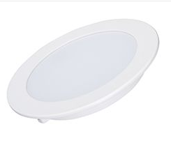 Светильник Arlight  DL-BL125-9W Day White IP40 белый 4000K 630-720Лм, Ф125x22 мм, установка в отверстие - 110 мм.