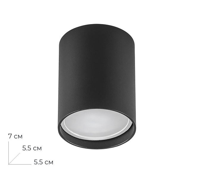 Светильник FERON ML177 MR16 20W, 220V, GU10, черный