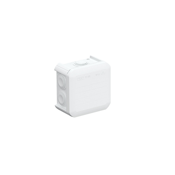Расп. коробка T40, 90x90x52 мм, IP55, белая /T 40 RW/