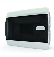 Бокс ЩРВ-П 6 IP41 прозрачная черная дверца CVK40-06-1 Tekfor