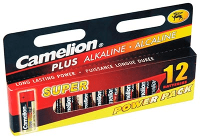 Элемент питания CAMELION LR6 Alkaline BP12 (кратно 12)