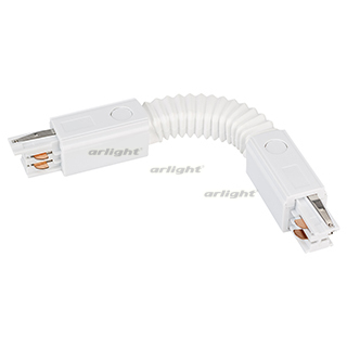 Коннектор Arlight гибкий LGD-4TR-CON-FLEX-WH (C) (ARL, IP20 Пластик, 3 года)