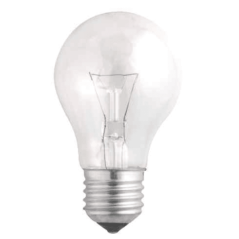 A55  240V  40W  E27  clear Jazzway  (Б 230-40-5)