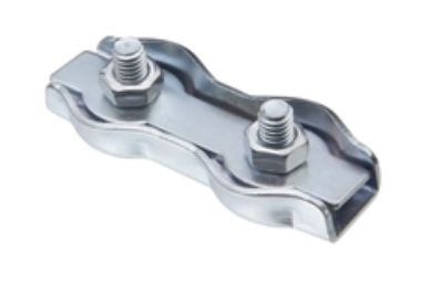 Соединитель (зажим) для троса двойной (Duplex) 3 мм