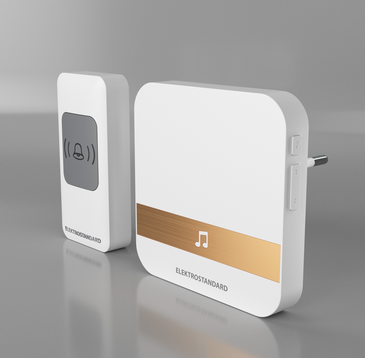 Elektrostandard	Звонок беспроводной Белый DBQ24M WL 52мелодии IP44 Белый
