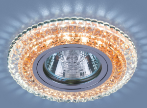 Светильник точечный Elektrostandard 2193 MR16 CL/OR прозрачный/оранжевый
