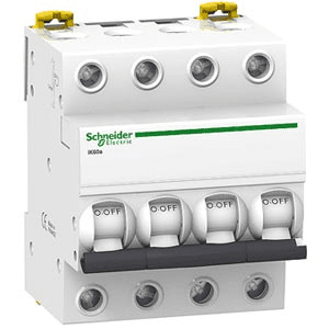 Автоматический выключатель Schneider Electric 4P 32А характеристика C 6кА iK60 A9K24432 (аналог Multi9 23905)