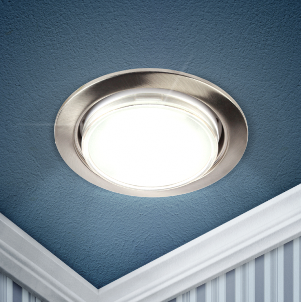 Свет-к ЭРА KL35 SN-10 Gx53,220V, 13W,сатин никель (упаковка 10 шт) (10/100)