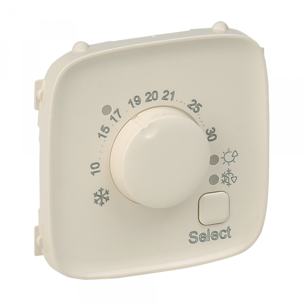 Legrand 755316 Valena ALLURE.Лицевая панель комнатного электронного термостата.Слоновая кость