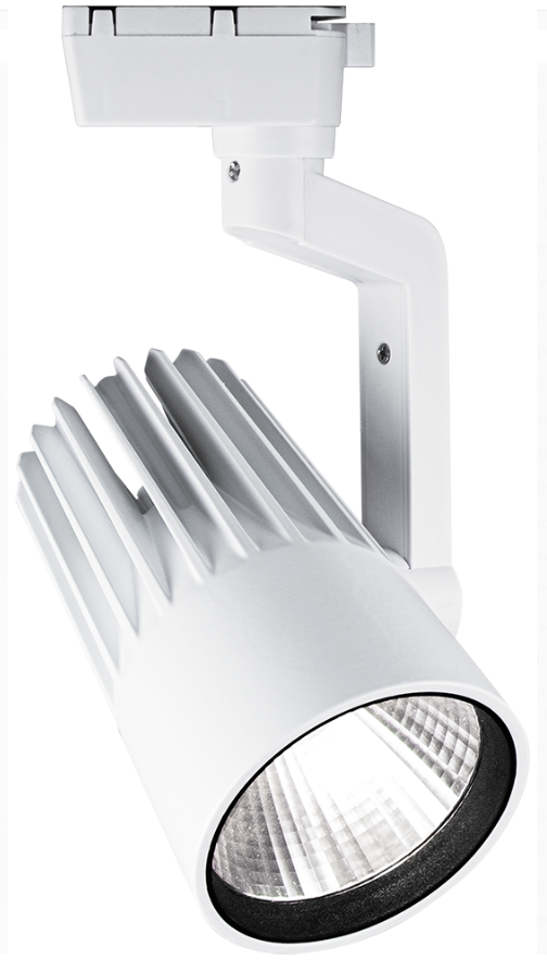 Светильник трековый Jazzway PTR 0125-2 25w 4000K 24град WH (белый) IP40