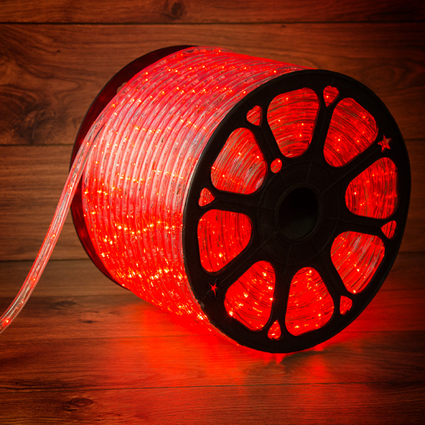 Дюралайт LED , постоянное свечение (2W) - красный, бухта 100м, Neon-Night 121-122 (кратно 100)