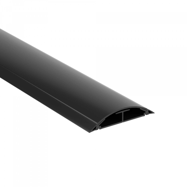 Канал напольный DKC 01033 50х12 мм CSP-F, черный (кратно 2)