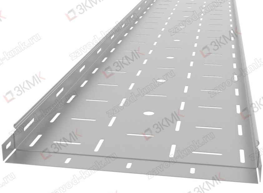 Лоток перфорированный ЛП(0.7) 400Х50Х3000  ЗКМК 001032 (кратно 3)
