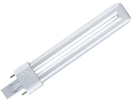 Компактная люминесцентная лампа OSRAM DULUX S 9W/830 G23