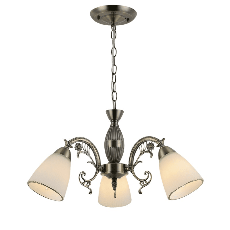 Люстра Ritter Romantic 141/5 5хE27, 550х550х260мм, латунь