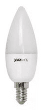 Светодиодная лампа Jazzway С37  7Вт 230В 4000K E14 диммир.