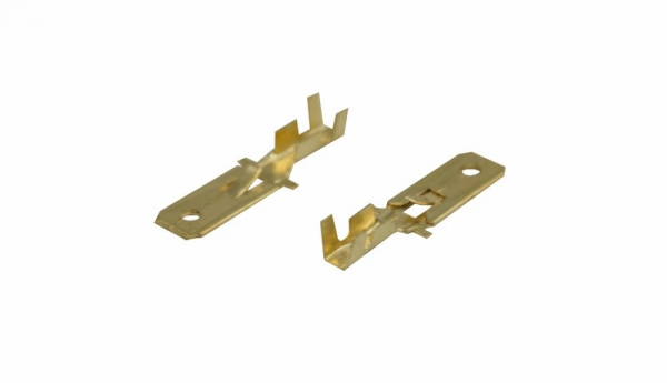 Разъём плоский РП-П 1.5-(6.3) 6.3мм 1-1.5мм2  REXANT 08-0911 (кратно 100)