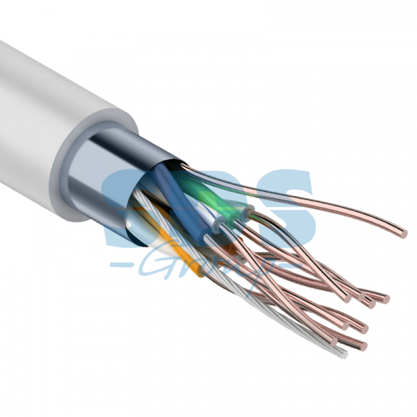 Кабель FTP 4PR 24AWG, CCA, CAT5e (бухта 25м)   01-0142-3-25 PROCONNECT