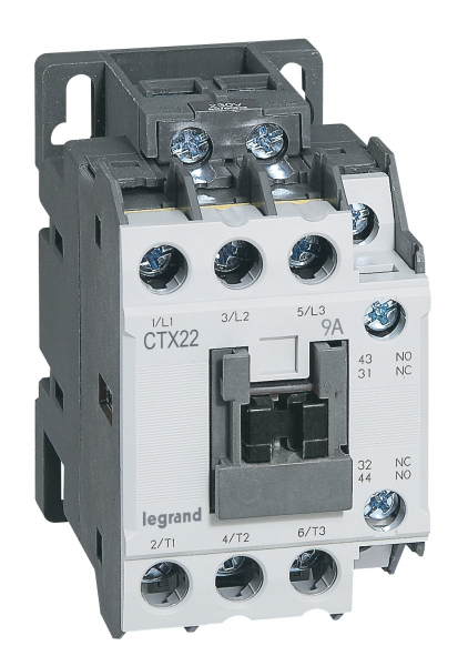 Контактор    9A  3П   230В  1но1нз  Legrand CTX3 416086