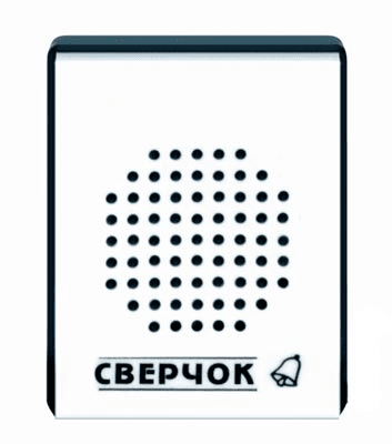 Эл. Бытовые изделия Звонок "Сверчок" СВ-03,  трель