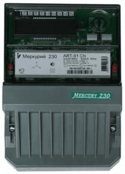 Счетчик Меркурий 230 ART-01 CN 5-60A 380В CAN ЖКИ шкаф 1 тарифный