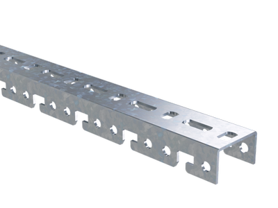 Профиль BPF, для консолей быстрой фиксации BBF,  L3000, толщ.2,5 мм, горячеоцинкованный