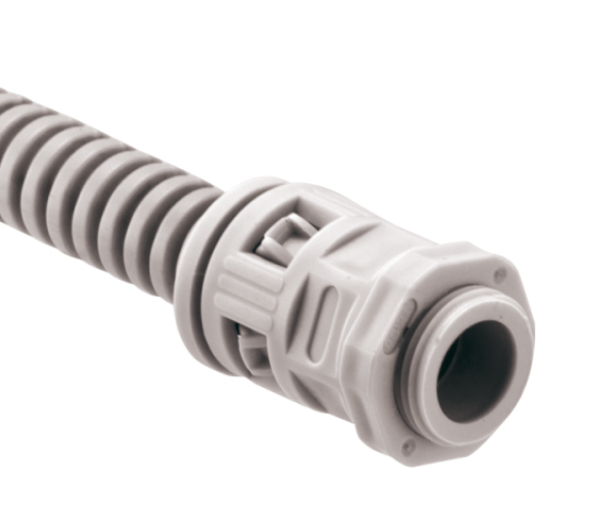 Муфта вводная для гофротрубы 25мм серая ВМ-ГТ-25 У.ПАК (кратно 25)