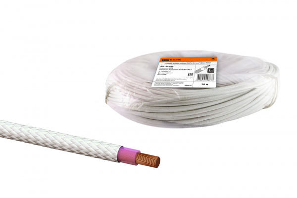 Провод термостойкий РКГМ 2,5 мм2 (20м) TDM