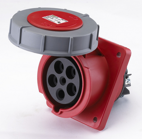 Розетка 26057DEK для скрытой проводки 434 3Р+РЕ 63А 380В IP6 Systeme Electric