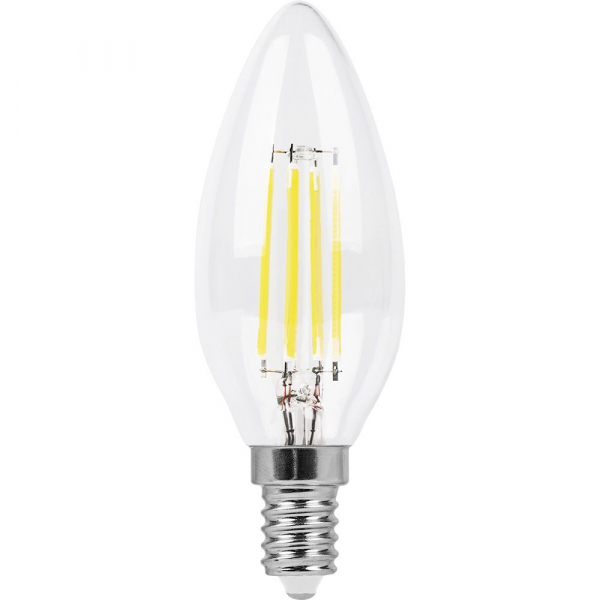 FERON LB-713 (11W) 230V E14 2700K филамент С35 прозрачная