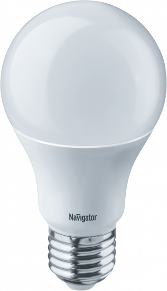 Светодиодная лампа Navigator A60 10Вт 230В 2700K E27