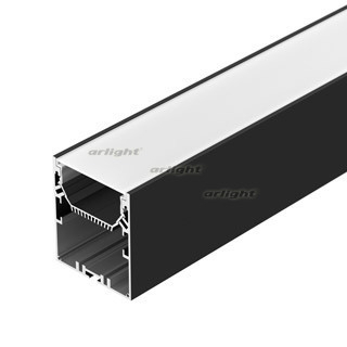 Arlight Профиль с экраном SL-LINE-6070-2500 BLACK+OPAL