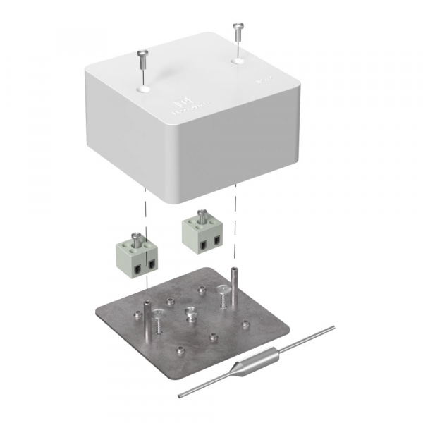 Коробка огнестойкая для к/к 40-0460-FR6.0-4-П Е15-Е120 с термопредохранителем 85х85х45 Промрукав