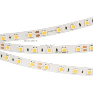 Arlight Лента IP20 24V 14,4Вт/м 3000К RT-B60-10mm 24V Warm3000 (14.4 W/m, IP20, 5060, 5m) (ARL, Открытый)(кратно 5) (кратно 5)