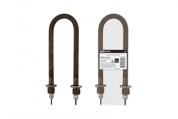 ТЭН-45, А, 12, 1,0кВт, вода (J), 220В, штуцер G1/2, R30, Ф2, нержавеющая сталь, TDM (кратно 1)