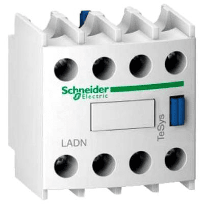 Блок дополнительных контактов  (2НО+2НЗ)  фронтальный монтаж  Schneider Electric  TeSys_D