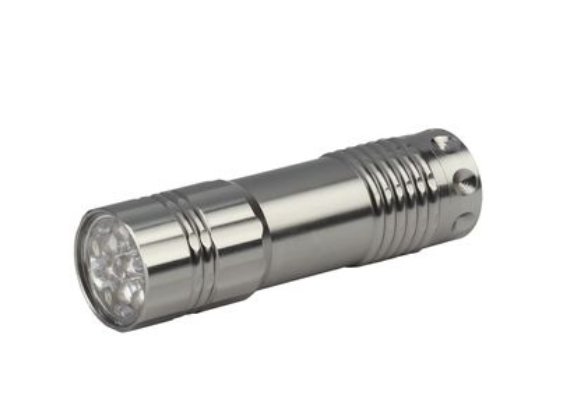 Фонарь ТРОФИ TM9-BL 9xLED, алюм, 3хААА