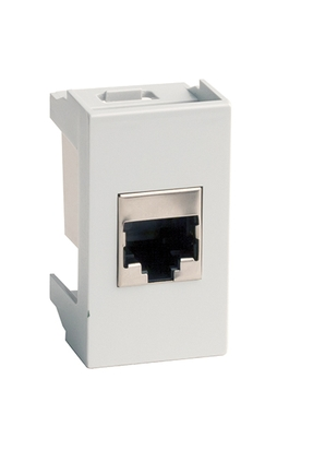 DKC  VIVA  Розетка  Серый  RJ-45 кат.6, экран. 1 модуль  45168