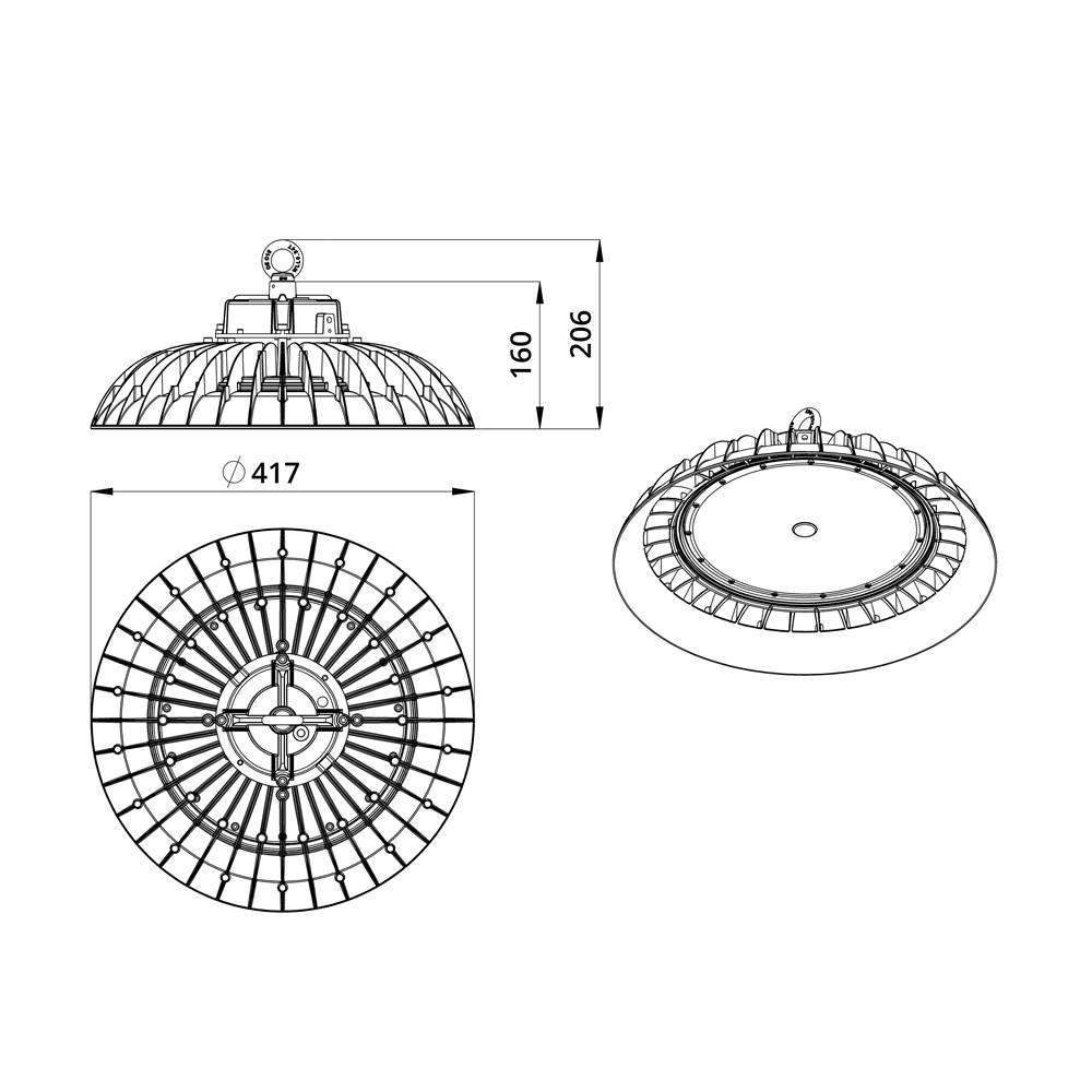 Профи Нео 230 L CRI70 3000К 120°
