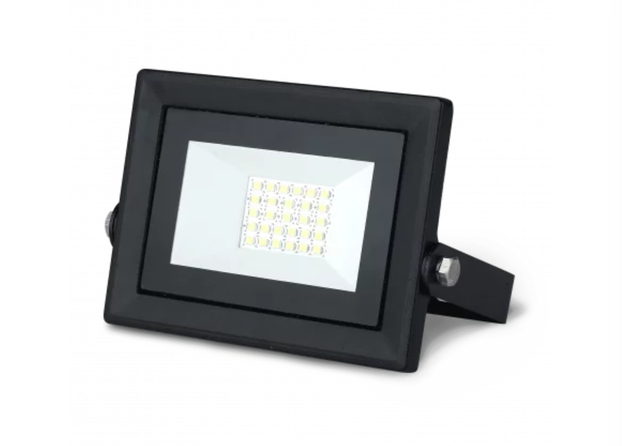 Прожектор светодиодный Gauss  20W   6500К 1800Лм IP65  140х122х28 мм черный Qplus
