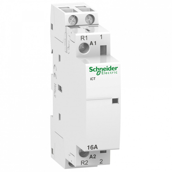 Schneider Electric  Контактор модульный 2П  16А  iCT16A 1НО 1НЗ 220/240В 60Гц A9C22615