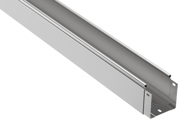 Лоток ЛН(0.7) 100Х100Х3000 неперфорированный IEK CLN10-100-100-3 (кратно 3)