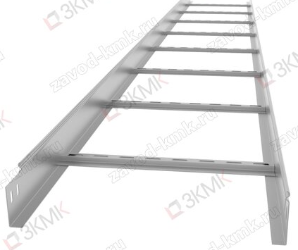 Лоток лестничный   80Х400Х3000  ЗКМК (S=1.2)  200102 (кратно 3)