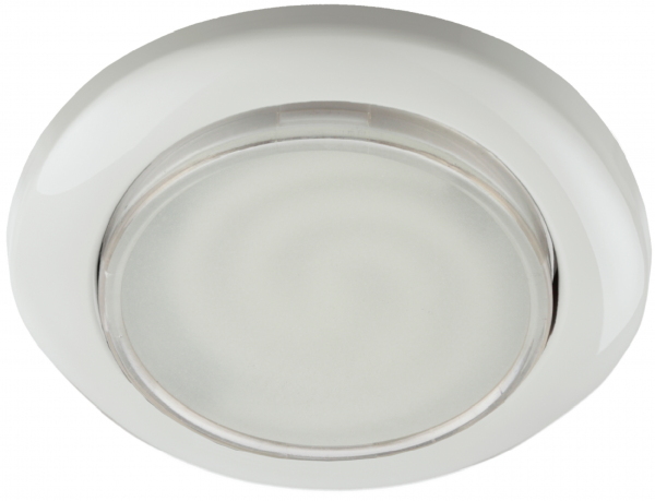 ЭРА свет-к Gx53,220V, 13W ,белый KL35 WH-10 /1  (упаковка 10 шт) (10/100/2400)