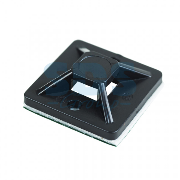 Площадка самоклеющаяся 20х20 мм 10 шт. черная REXANT 07-2021-10