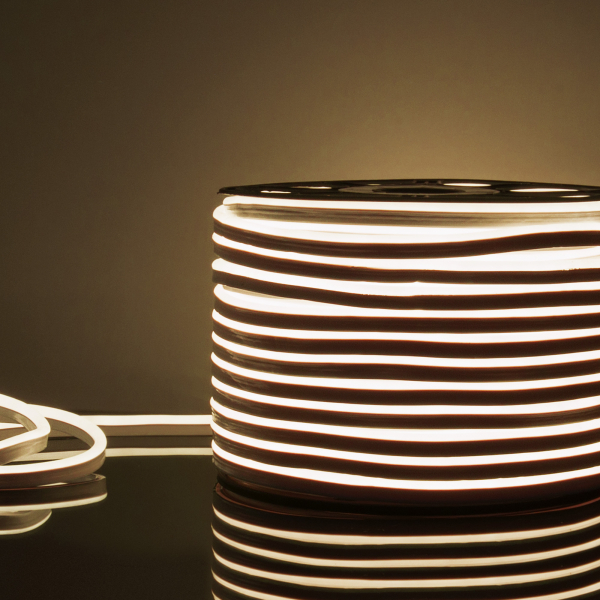 Elektrostandard Гибкий неон LS001 220V 9.6W 120Led 2835 IP67 4200K односторонний дневной белый, 50 м(кратно 50) (кратно 50)