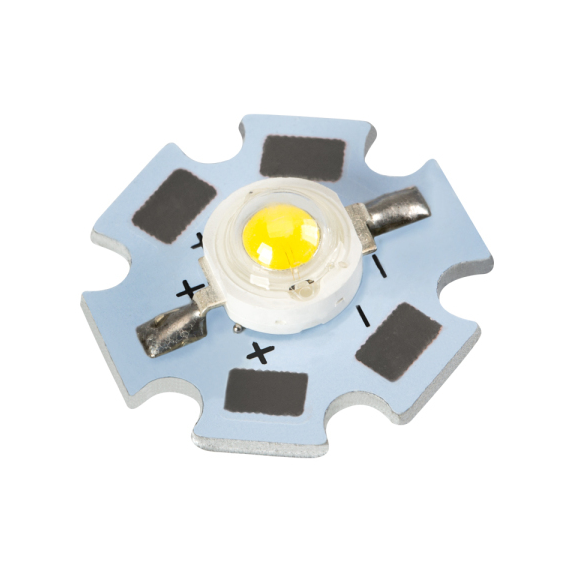Мощный светодиод ARPL-Star-1W-EPS33 White (ARL, STAR type) Arlight