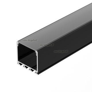 Arlight Профиль PLS-LOCK-H25-2000 ANOD Black (кратно 2)